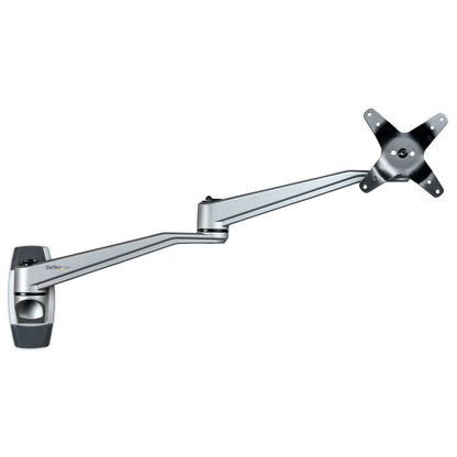 StarTech.com Wall Mount Monitor Arm - Articulating Ergonomic VESA Wall Mount Monitor Arm - 20" (52cm) Long - Single Display up to 34" (30.9lb/14kg) - Swivel/Tilt/Rotate - Adjustable Screen Mount - TAA