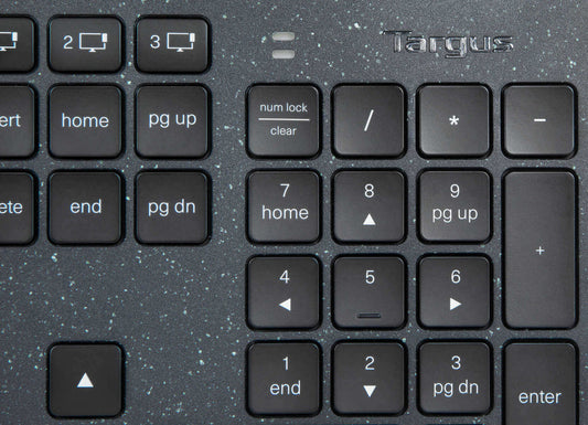 Targus EcoSmart AKB868UK keyboard Universal Bluetooth QWERTY UK English Black