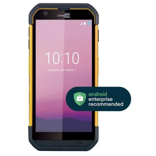 CipherLab WiFi,BT,4G,NFC,NUHF EU 865-868MHz,SR 2D,16MP+5MP Cam,4000mAh,Simple Pack W/O PSU,A14,GMS for EU only