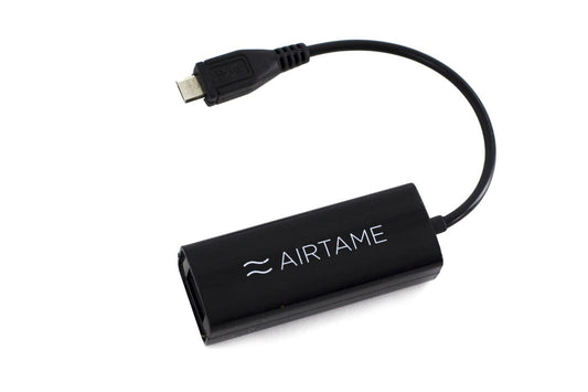 AIRTAME Ethernet adapter Use the Ethernet Adapter to connect to your network for additional stability and management