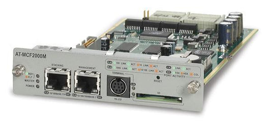 Allied Telesis SNMP MANAGEMENT MODULE SNMP Managment Module f/ AT-MCF2000, Wired, IEEE 802.3, IEEE 802.3, IEEE 802.3u, IEEE 802.3u, IEEE