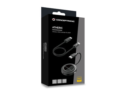 Conceptronic ATHERIC02B Wireless HDMI Extender Kit 1080P