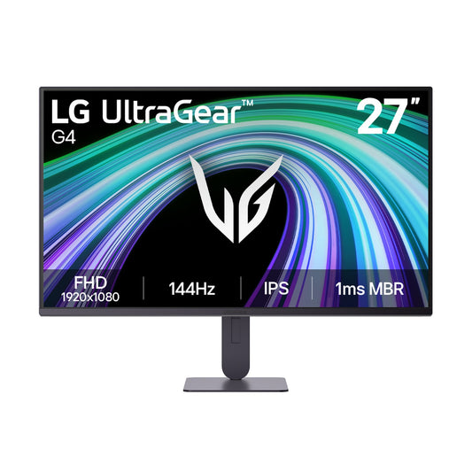LG UltraGear G4 27" IPS Full HD 144Hz Height-Adjustable Gaming Monitor