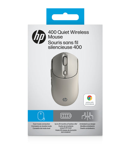 HP 400 Quiet Maple Wireless Mouse