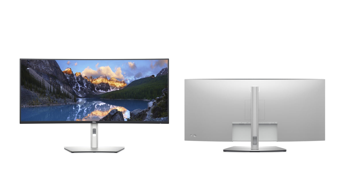 DELL UltraSharp U3824DW computer monitor 95.2 cm (37.5") 3840 x 1600 pixels Wide Quad HD+ LCD Black, Silver