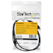 StarTech.com 3ft (1m) USB-A to USB-C Fast Charging Cable, Rugged, Charge & Sync, 3A, USB 2.0, Black TPE Jacket and Aramid Fiber - USB Charging Cord