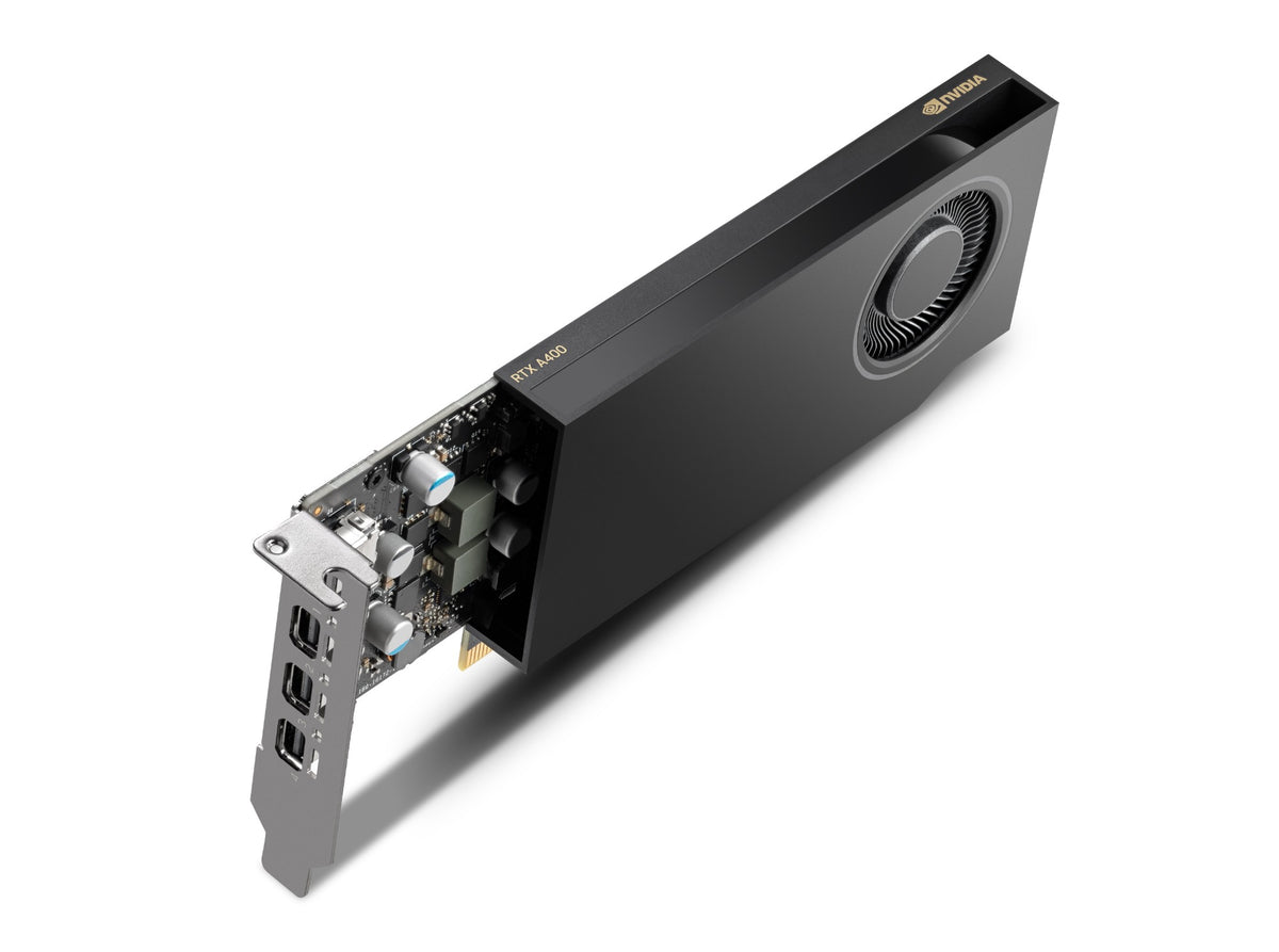 PNY VCNRTXA400-SB graphics card NVIDIA RTX A400 4 GB GDDR6