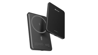 eSTUFF ES641100 power bank Wireless charging Black