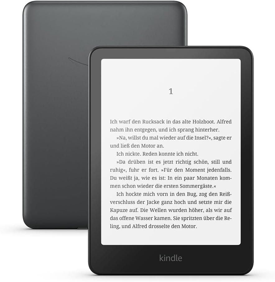 Amazon Kindle Paperwhite Signature Edition E-Book Reader Touchscreen 32 Gb Wi-Fi Black, Metallic