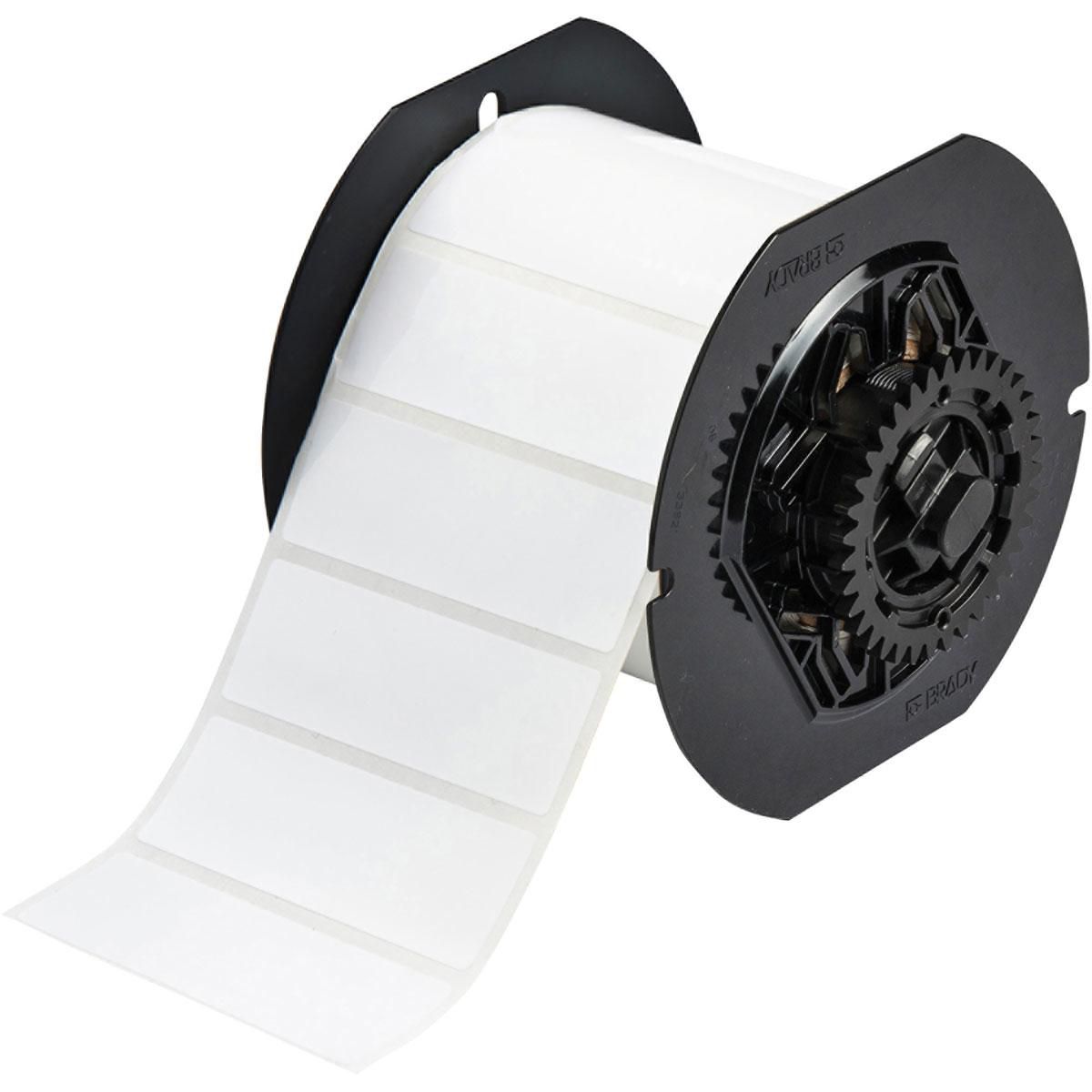 Brady Polyester Labels for BBP33/i3300 Printers B33-18-423, White, Self-adhesive printer label, Polyester, Thermal transfer,