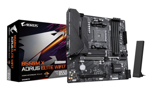 GIGABYTE B550M X AORUS ELITE WIFI7 Motherboard