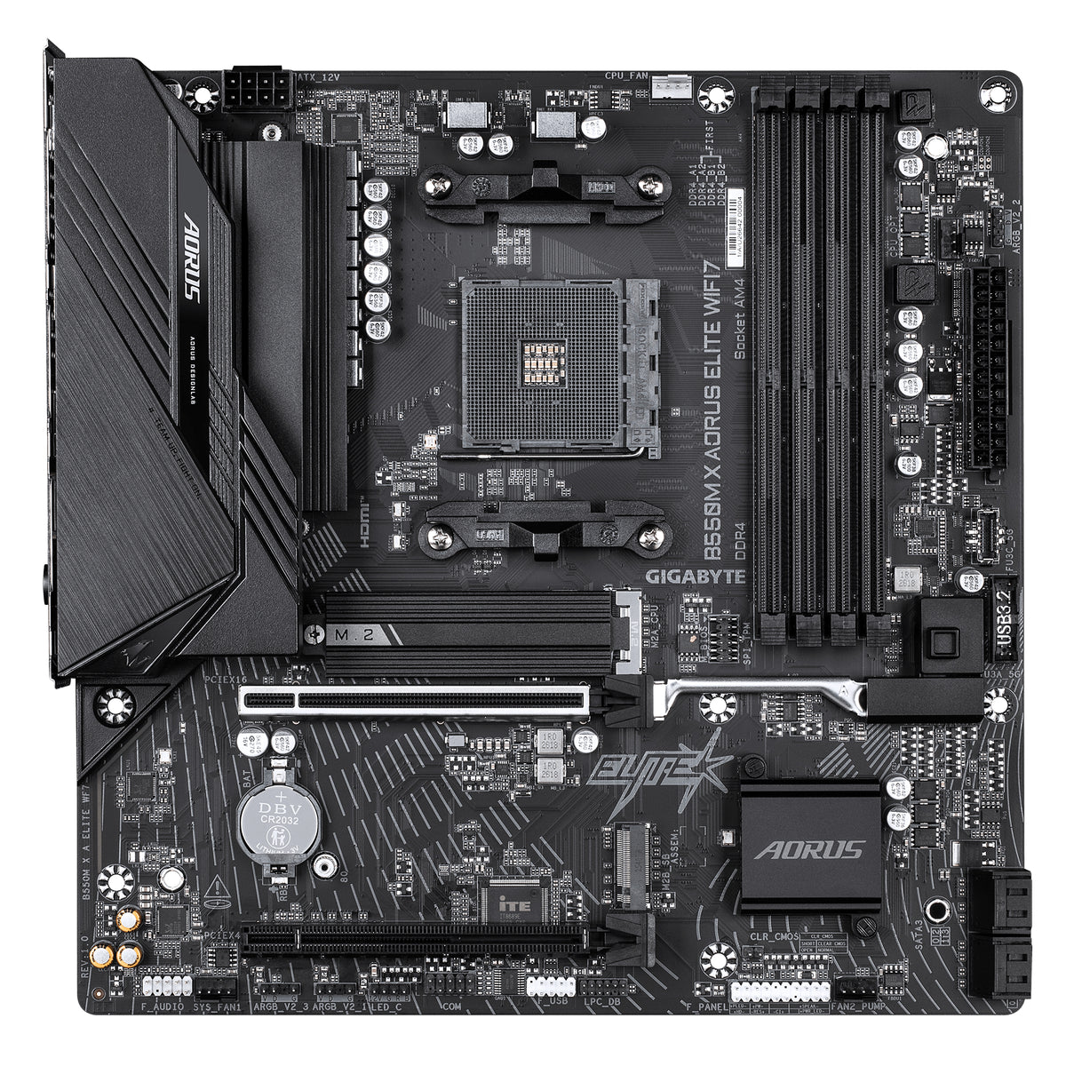 GIGABYTE B550M X AORUS ELITE WIFI7 Motherboard