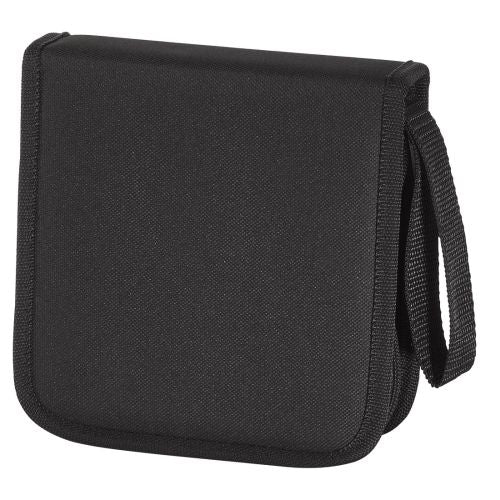 Hama CD/DVD/Blu-Ray Disc Wallet, Up to 32 Discs, Black