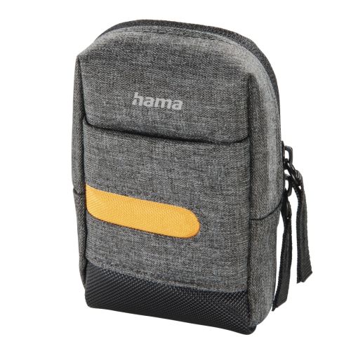 Hama Terra 60H Compact Camera Case, Belt Loop, Neck Strap, Grey, 6.5 x 3 x 11 cm Compartment