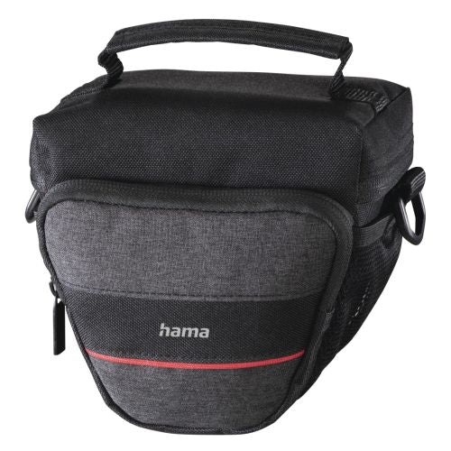 Hama Valletta 90 Colt Camera Case, Belt Loop, Shoulder Strap, Black, 13 x 8 x 11 cm Compartment