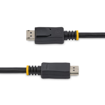 StarTech.com 5m (16.4ft) DisplayPort 1.2 Cable - 4K x 2K Ultra HD VESA Certified DisplayPort Cable - DP to DP Cable for Monitor - DP Video/Display Cord - Latching DP Connectors