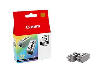 Canon Ink Black Cartridge *2-pack* Cartridge BCI-15 Black, Original, Multi pack, Inkjet printing