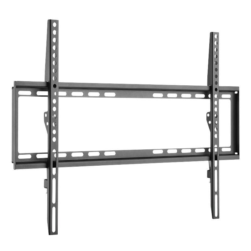 LogiLink TV Wall mount, 37"-70", fixed, small BP0038, 94 cm (37"), 177.8 cm (70"), 200 x 200 mm, 600 x 400 mm, Steel, Black, Stainless steel