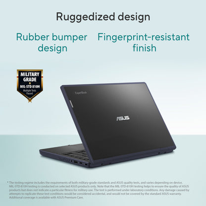 ASUS BR12CT-C81XA-3Y Intel N Series 8GB RAM 128 UFS 12.2 Inch Windows 11 Pro Education Laptop