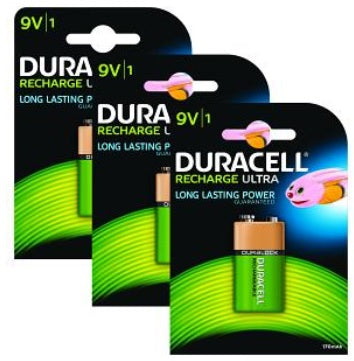 Duracell BUN0054A household battery Rechargeable battery 9V Nickel-Metal Hydride (NiMH)