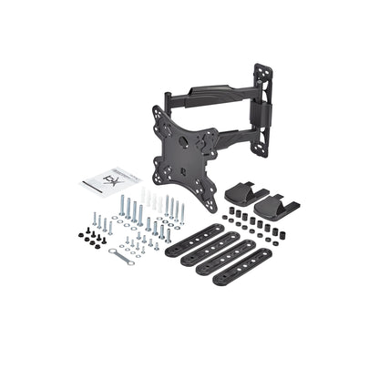 StarTech.com Full Motion TV Wall Mount - 32-55 inch (77lb/35kg) VESA Displays - Low Profile Universal Flat Screen TV Wall Mount - Heavy Duty Adjustable Tilt/Swivel Articulating Arm Bracket