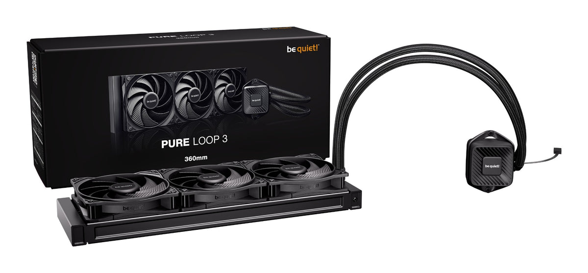 be quiet! PURE LOOP 3 Processor All-in-one liquid cooler 12 cm Black 1 pc(s)