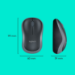 Logitech MK270 keyboard Mouse included Home RF Wireless QWERTY US International Black