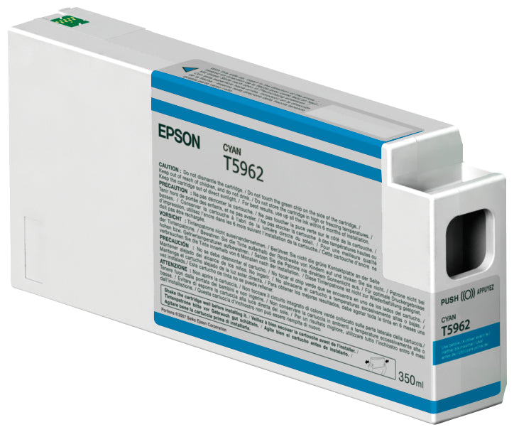 Epson C13T596200/T5962 Ink cartridge cyan 350ml for Epson Stylus Pro WT 7900/7700/7890/7900