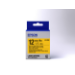 Epson C53S654014/LK-4YBW Ribbon black on yellow extra adhesive 12mm x 9m for Epson LabelWorks 4-18mm/36mm/6-12mm/6-18mm/6-24mm