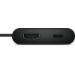 DELL DA225 Wired USB 3.2 Gen 1 (3.1 Gen 1) Type-C Black