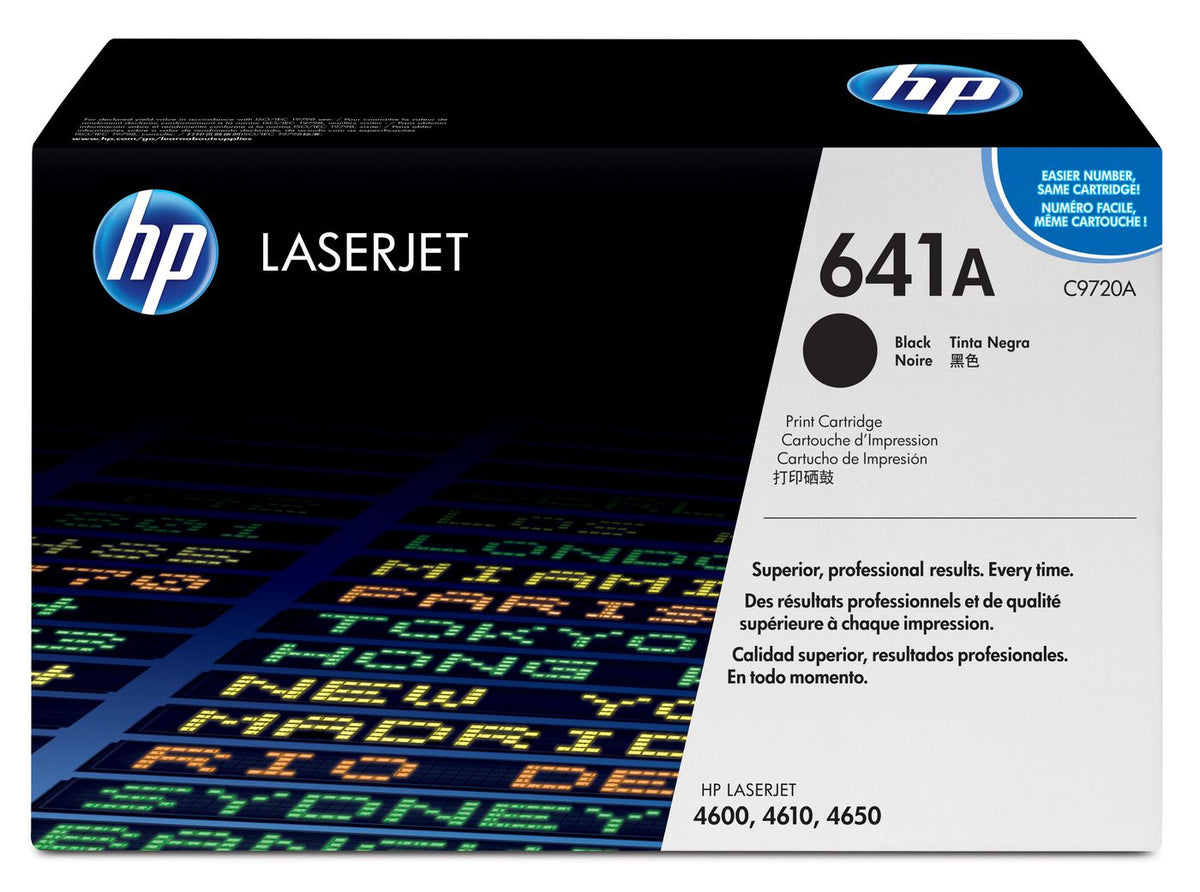 HP Toner Cartridge 9000sh BLK, HP 641A Black Original LaserJet Toner Cartridge, 9000 pages, Black, 1 pc(s)