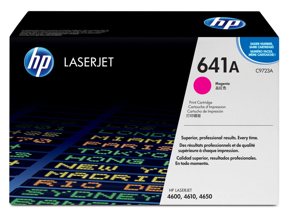 HP Toner Cartridge 8000sh Magenta 641A Magenta Original LaserJet Toner Cartridge, 8000 pages, Magenta, 1 pc(s)