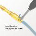 LogiLink CA1212 wire connector Banana Grey