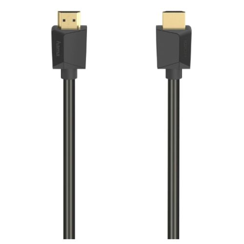 Hama Ultra High Speed HDMI Cable, Ultra-HD 8K, Ethernet, Gold-Plated, 1 Metre