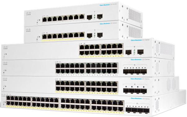 Cisco Network Switch Managed L2 Gigabit Ethernet (10/100/1000) Power Over Ethernet (Poe) White