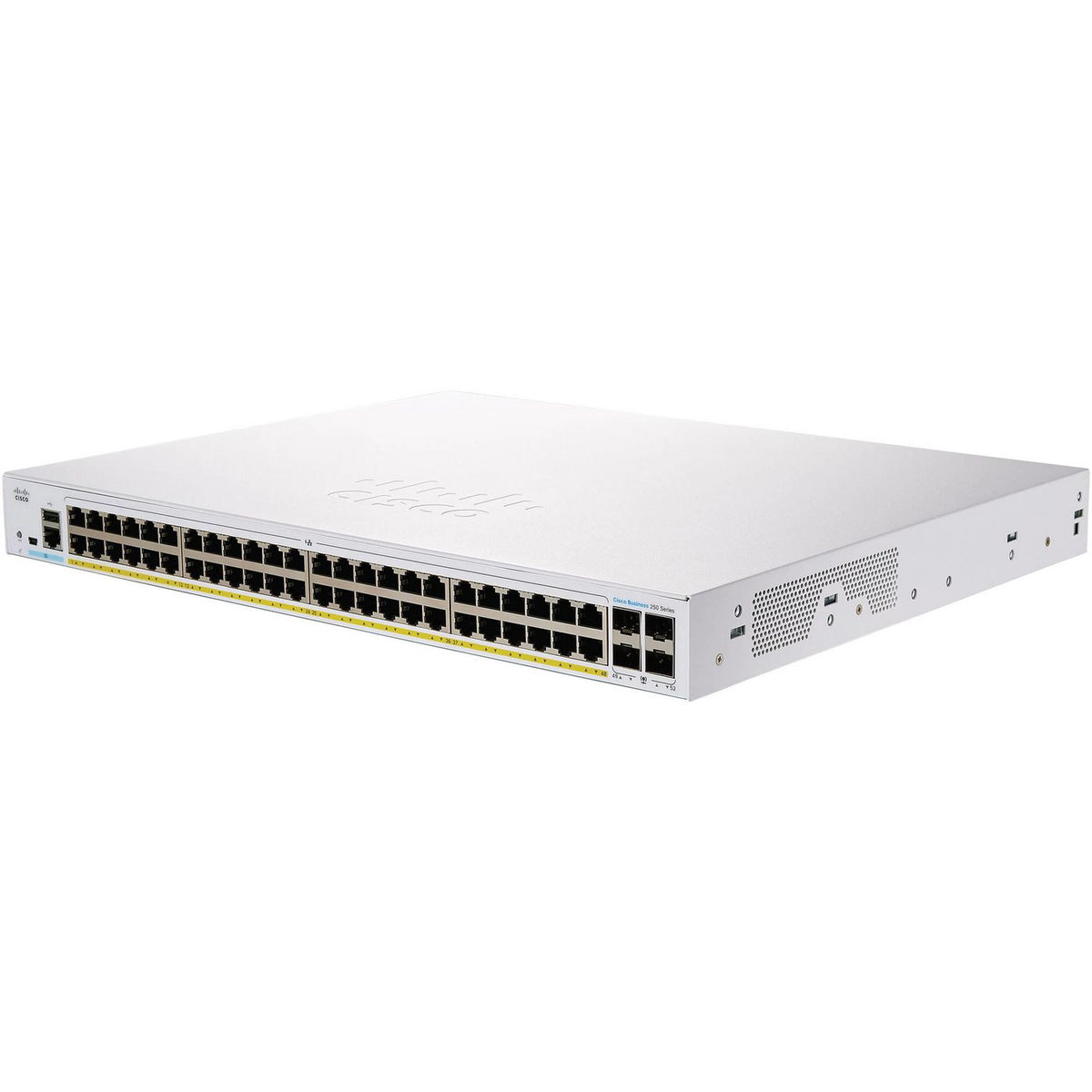 Cisco Cbs250-48P-4G Managed L3 Gigabit Ethernet (10/100/1000) Power Over Ethernet (Poe) 1U Grey