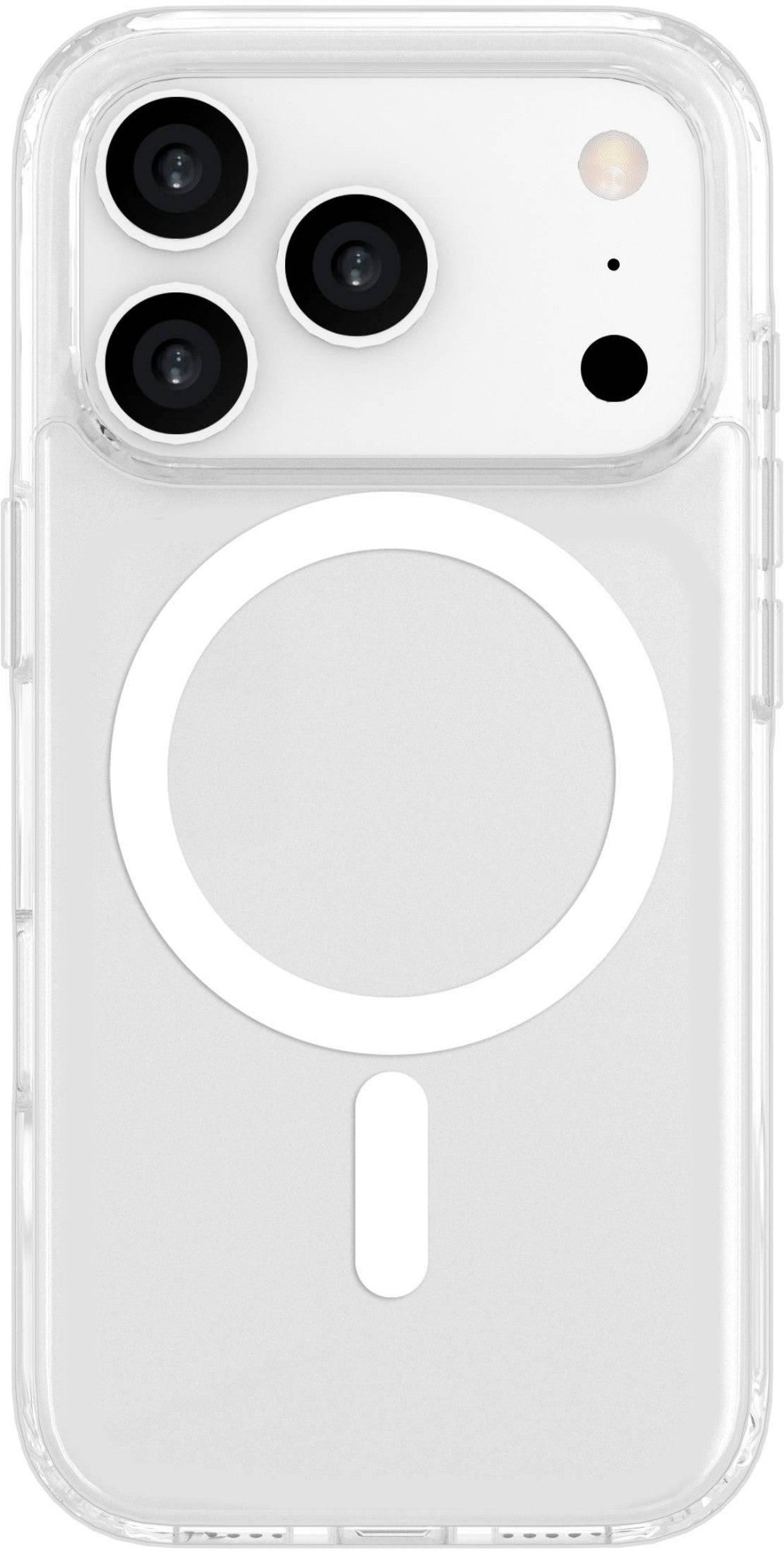 eSTUFF INFINITE (GRS) OSLO iPhone 18 Pro Max/17 Pro Max Clear Magnetic Cover. Material: 65% (GRS) recycled PC and 21% (GRS) recycled TPU mobile phone case Transparent