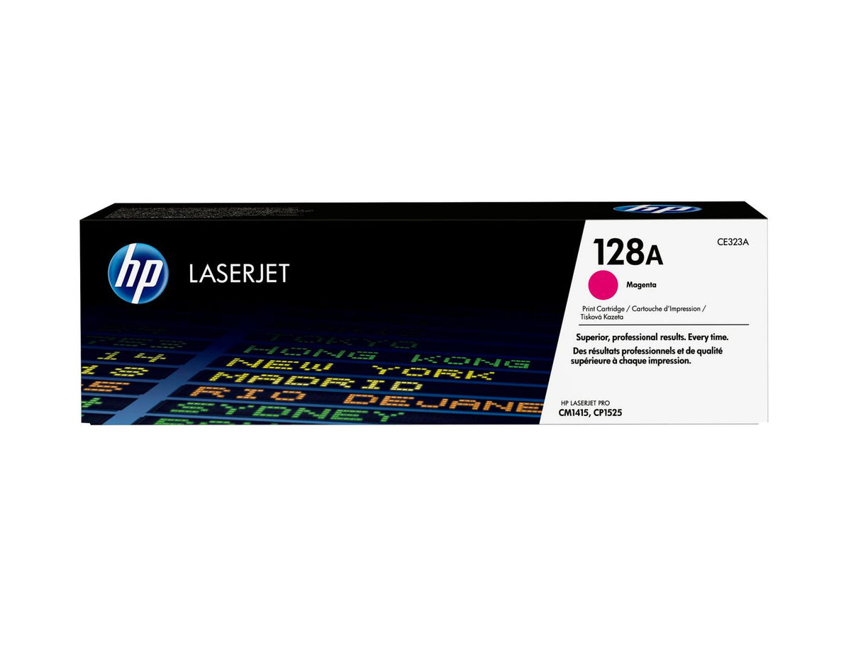 HP Cartridge-Magenta CLJ CP1525 128A Magenta Original LaserJet Toner Cartridge, 1300 pages, Magenta, 1 pc(s)