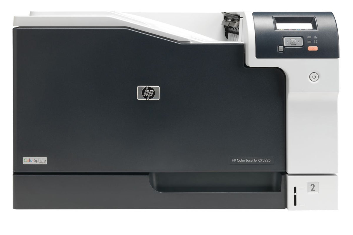 HP CLJ CP5225N 600x600dpi EU LaserJet Color LaserJet Professional CP5225n Printer, Laser, Colour, 600 x 600 DPI, A3, 20 ppm, Network