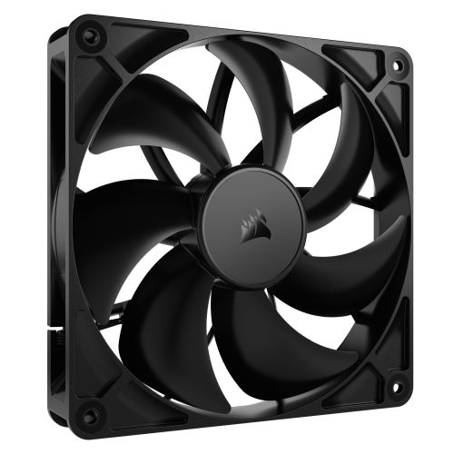 Corsair RS140 PWM 14cm Case Fan, Magnetic Dome Bearing, Daisy-Chain 4-Pin, 1700 RPM, AirGuide Tech, Black