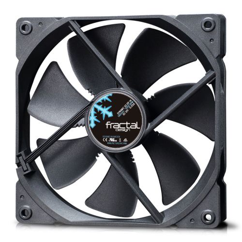 Fractal Design Dynamic X2 GP-14 14cm Case Fan, Long Life Sleeve Bearing, Counter-balanced Magnet, 1000 RPM, Black