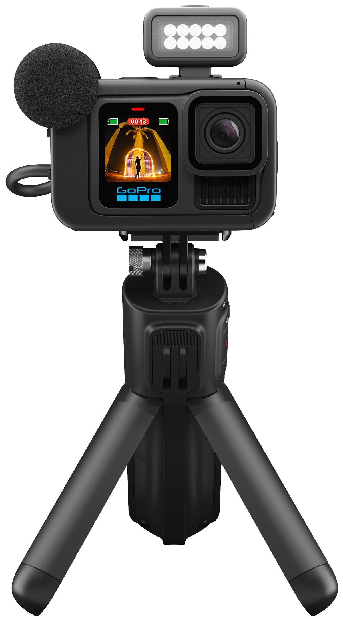 GoPro Hero13 Black Creator Edition action sports camera 27.6 MP 5.3K Ultra HD CMOS 25.4 / 1.9 mm (1 / 1.9") Wi-Fi 121 g