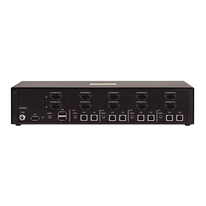 StarTech.com Secure 4-Port Dual-Monitor KVM Switch, HDMI or DisplayPort, 4K 60Hz, NIAP 4.0 Desktop KVM, Metal Housing, CAC Port, Made in the USA