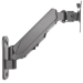 Manhattan Wall Mount for TV & Monitors (Spring Arm 2 pivots), For screens 17" to 32", VESA compatibility: 75x75mm and 100x100mm - check the dimensions of the four mounting holes on back of screen to ensure it fits, Max 8kg, Black, Bracket, Lifetime Warran