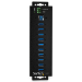 StarTech.com 10-Port USB 3.0 Hub with Power Adapter - Metal Industrial USB-A Hub with ESD & 350W Surge Protection - Din/Wall/Desk Mountable - High Speed USB 3.2 Gen 1 (5Gbps) Hub - TAA