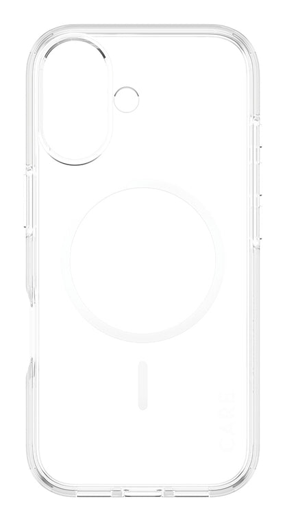 PanzerGlass CARE™ by ® Urban Explorer Case Transparent w. White MagSafe iPhone 17