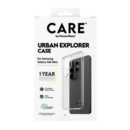 PanzerGlass CARE™ by ® Urban Explorer Case Transparent Samsung Galaxy S26 Ultra