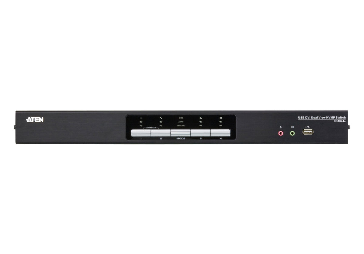ATEN CS1644A KVM switch Rack mounting Black