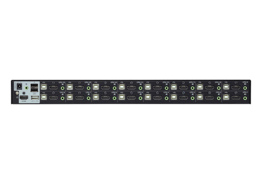 ATEN CS17916 KVM switch Rack mounting Black