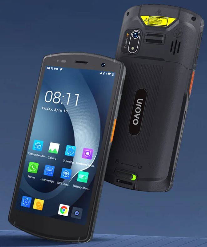 Urovo CT58C,2.2GHz,2D,5.5",A14(GMS), 4/64,WiFi,4G,5000mAh, IP67, 1.5m drop, cable,PSU, hand-strap